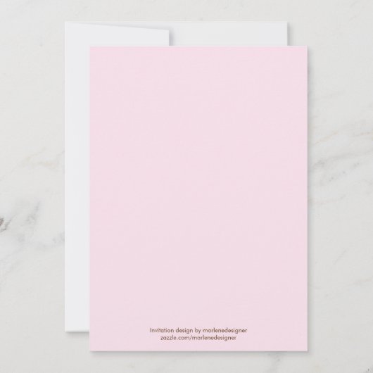 Mimosa Bridal Brunch Bridal Shower Uitnodiging (Achterkant)