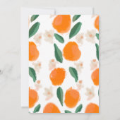 Mimosa Brunch Hand Drawn Bridal Shower Kaart (Achterkant)