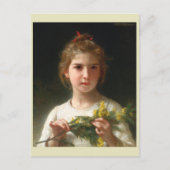 Mimosa door William Bouguereau Briefkaart (Voorkant)