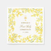 Mimosa Eerste Communie Servet (Voorkant)