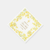 Mimosa Eerste Communie Servet (Hoek)