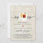 Mimosa en Bloody Mary bruids douche uitnodiging (Voorkant)