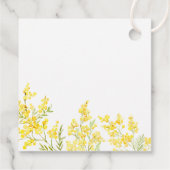 Mimosa First Communion Bedankjes Labels (Achterkant)