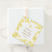 Mimosa First Communion Bedankjes Labels (In situ)