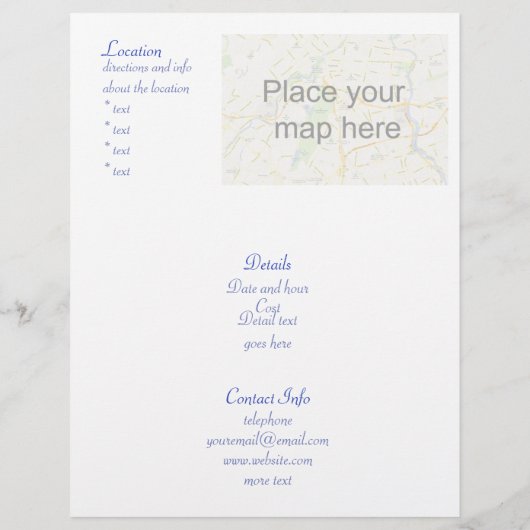 Mimosa Flyer (Achterkant)