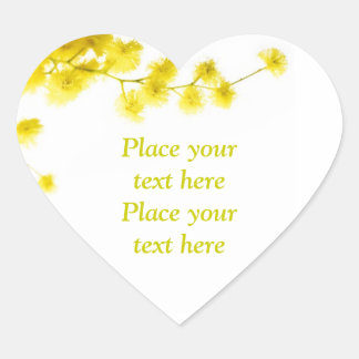 Mimosa Hart Sticker
