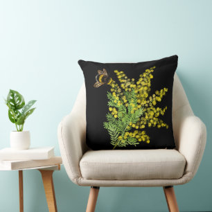 Mimosa, hommel T-Shirt Kussen