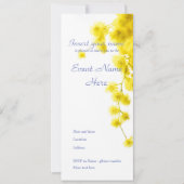 Mimosa Kaart (Voorkant)