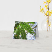 Mimosa Leaves Kaart (Gele Bloem)