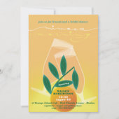 Mimosa Morning Bridal Brunch Uitnodiging (Voorkant)