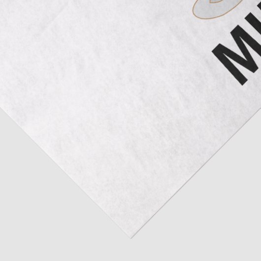 Mimosa slok met een glimlach Mimosa Tissuepapier (Detail)