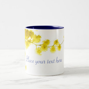 Mimosa Tweekleurige Koffiemok