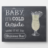 Mimosabar Bord Fotoplaat (Voorkant)