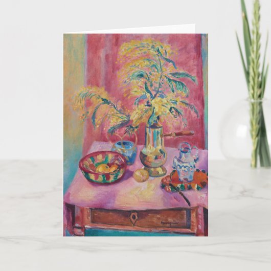 Mimosas | Henri Manguin Kaart (Voorkant)