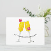 Mimosas Personalized Kaart (Staand voorkant)
