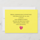 Mimosas Personalized Kaart (Achterkant)