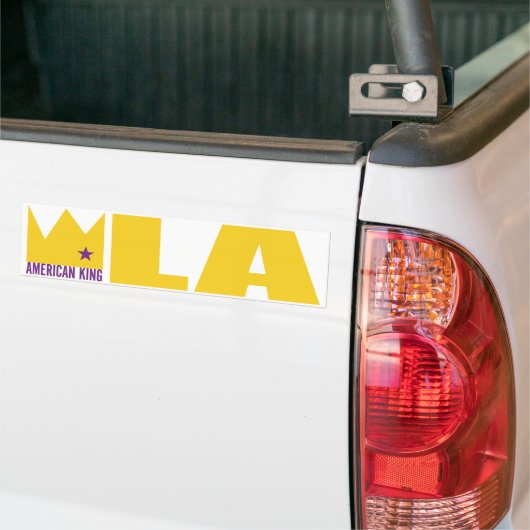MIMS Bumpersticker - Amerikaanse koning van L.A. (Op Truck)