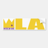 MIMS Bumpersticker - Amerikaanse koning van L.A. (Voorkant)