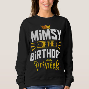 Mimsy van de Birthday Princess Party Bday Celebrat Trui