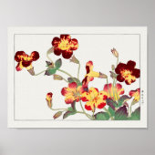 Mimulus luteus door Tanigami Konan Poster (Voorkant)
