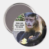 Min are hard to raise magneet (Voorkant / Achterkant)