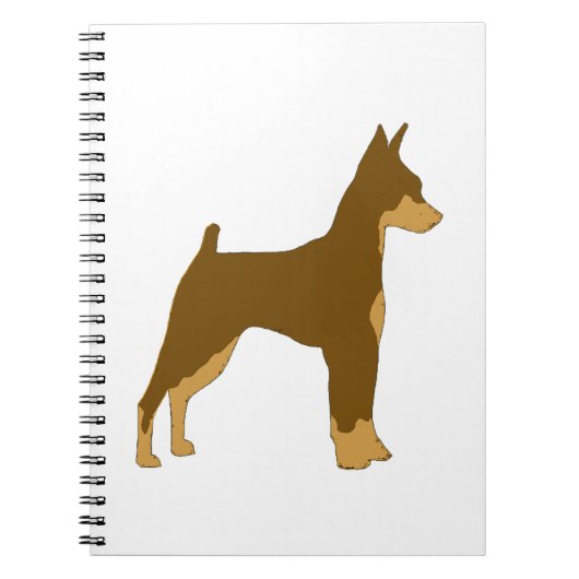 min. chocolade en tan silo notitieboek (Voorkant)