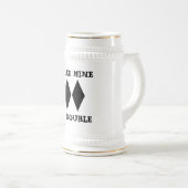 Min een dubbele stein maken bierpul (Voorkant rechts)