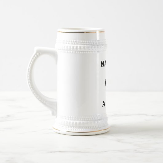 Min een dubbele stein maken bierpul (Links)