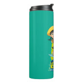 Min en klaver | Een dino verschil maken Thermosbeker (Gedraaid links)