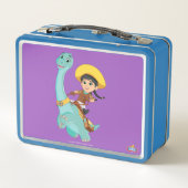 Min en klaver | Happy Cowgirl & Brontosaurus Ride (Achterkant)