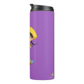 Min en klaver | Happy Cowgirl & Brontosaurus Ride Thermosbeker (Geroteerd rechts)