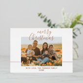 Min Folie Feestdagenkaart (Staand Voorkant)