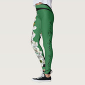 Min. Lichaam. Geest. Dogwood-Leggings (groen/zwart Leggings (Links)