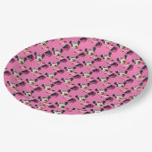 Min. papieren Borden Papieren Bordje (Gekanteld)