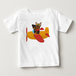 Min Pin Airplane Toddler Hoodie