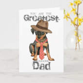 Min Pin Dad Kaart (Gele Bloem)