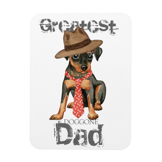 Min Pin Dad Magneet (Verticaal)