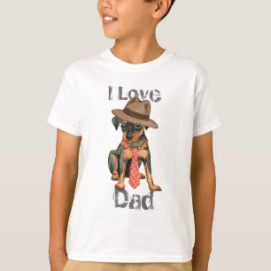 Min Pin Dad T-shirt