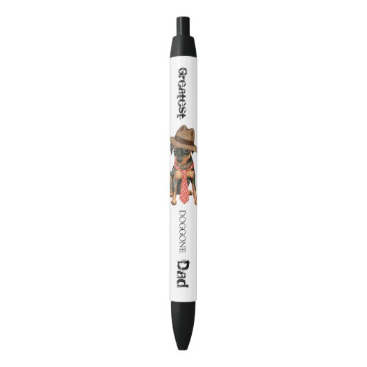 Min Pin Dad Zwarte Inkt Pen (Voorkant Verticaal)