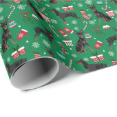 Min Pin Kerstmis Cadeaupapier (Rol Hoek)