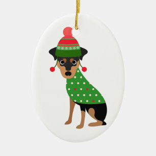 Min Pin Kerstversiering Keramisch Ornament