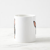 Min Pin Lover Classic Coffee Mok (zwarte Min Pin) (Center)