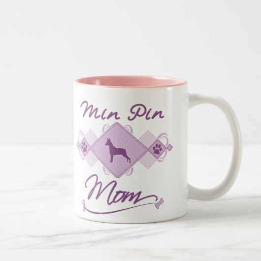 Min Pin Ma Tweekleurige Koffiemok (Rechts)