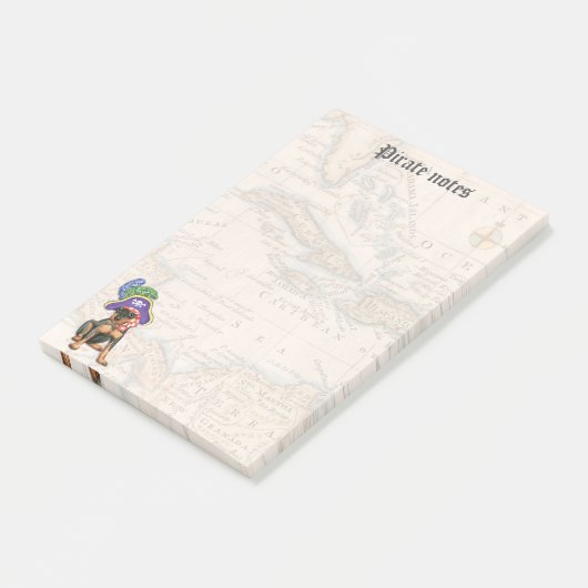 Min Pin Pirate Post-it® Notes (Schuin)