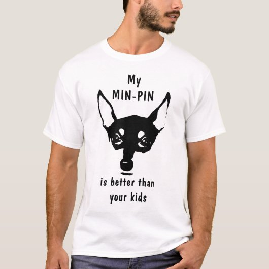 Min-Pin t-shirt (Voorkant)