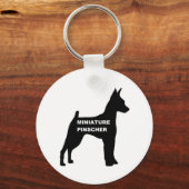 min. pinnetnaam sleutelhanger (Voorkant)