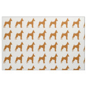 min speld rode silo stof (Fat Quarter)