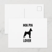 min speldomvergooien 2 briefkaart (Voorkant / Achterkant)