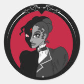 Mina Harker BRW Sticker (Voorkant)