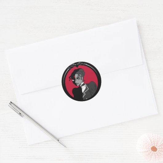 Mina Harker BRW Sticker (Envelop)
